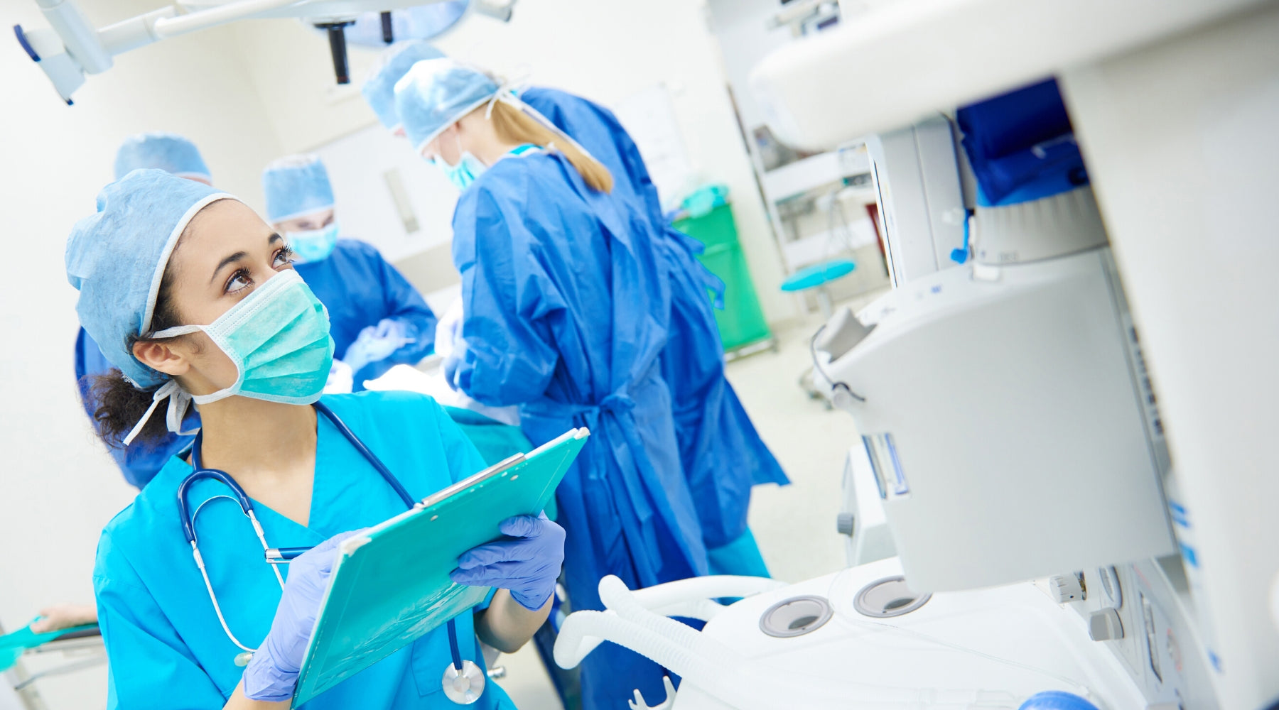 Why do nurses wear scrubs?