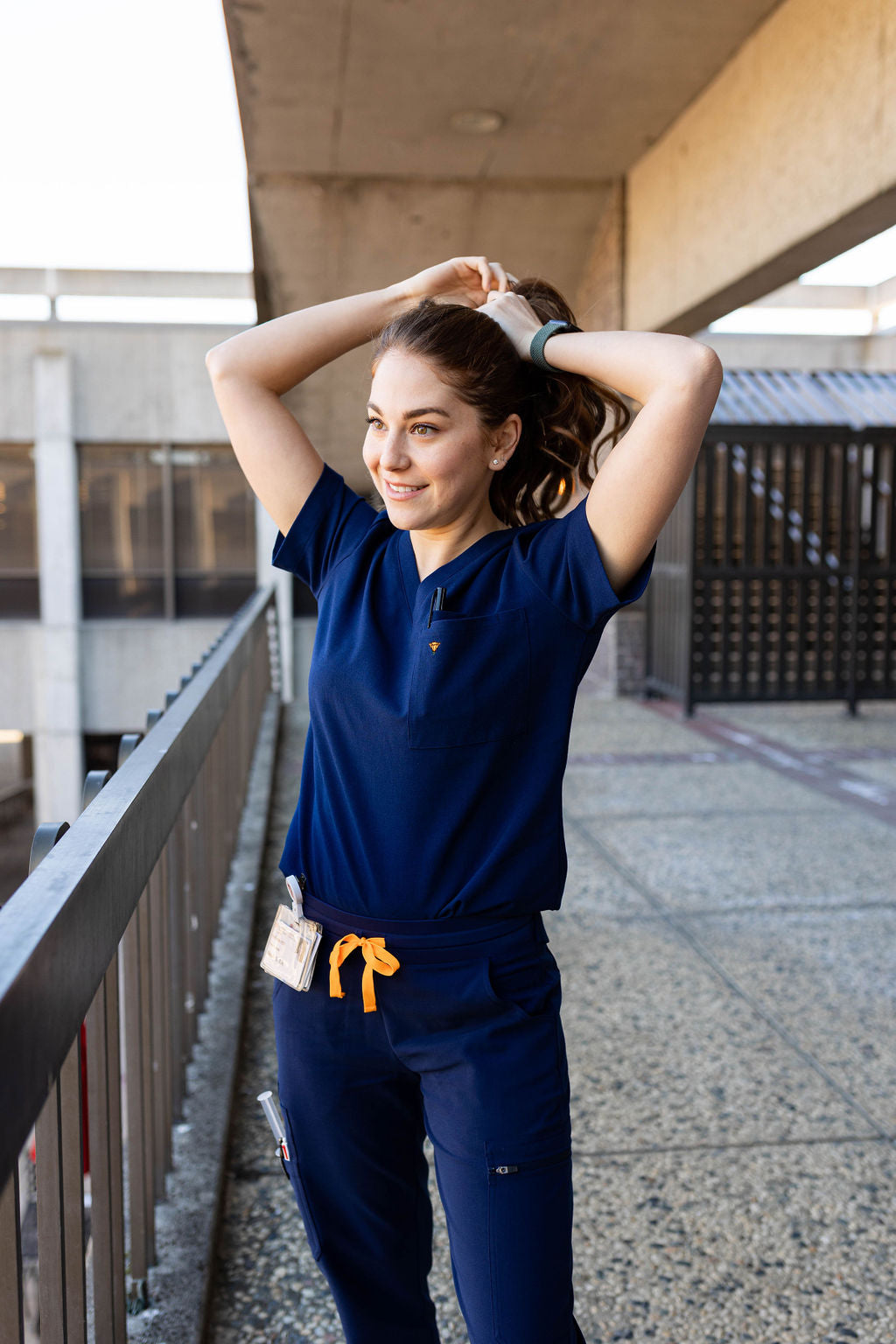 navy blue scrubs for women