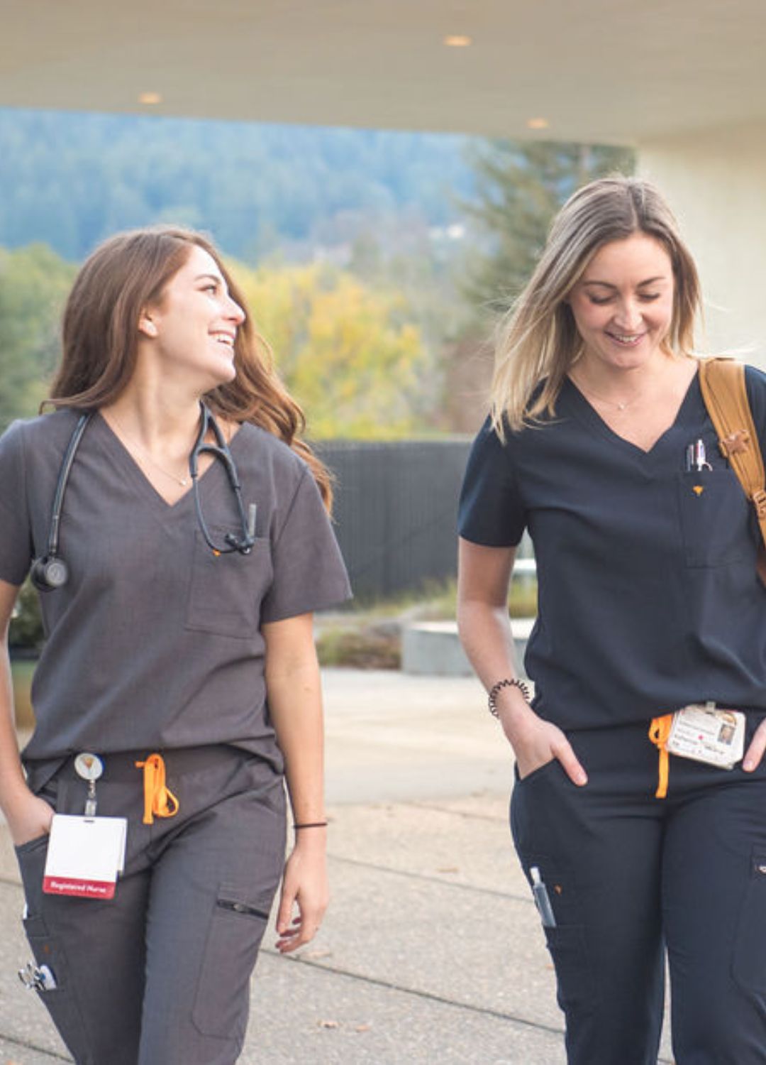 Poppy soft medical scrubs with breathable, four-way stretch fabric that is truly super soft against your skin.
