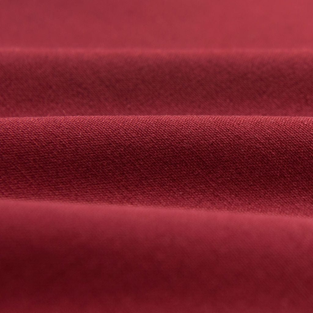 Burgundy scrubs fabric close up