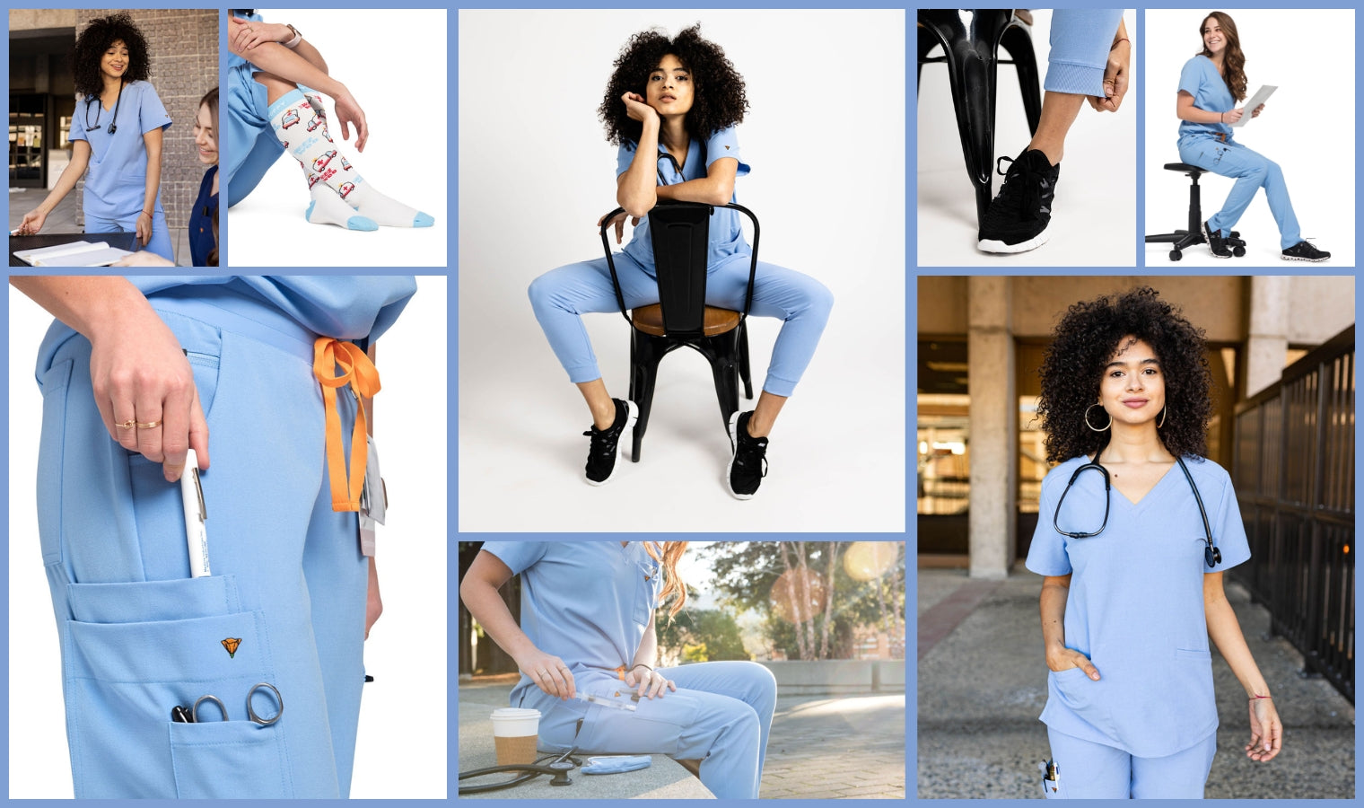 ceil blue scrubs for women. the best scrubs for nurses