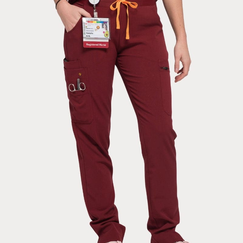 Burgundy Scrubs for Women