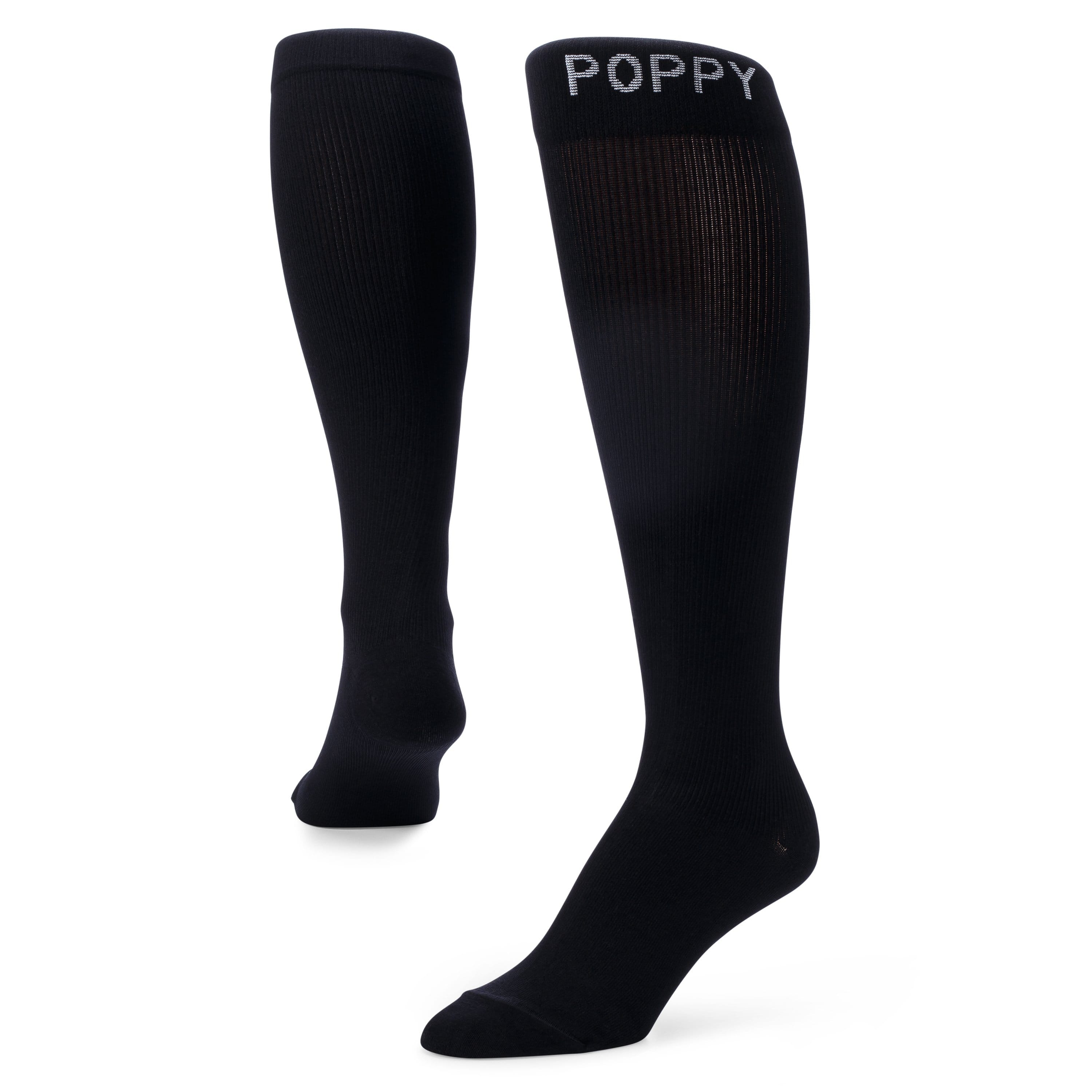 Poppy Scrubs Socks Free Gift - Premium Black Socks