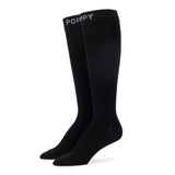 Poppy Scrubs Socks Free Gift - Premium Black Socks