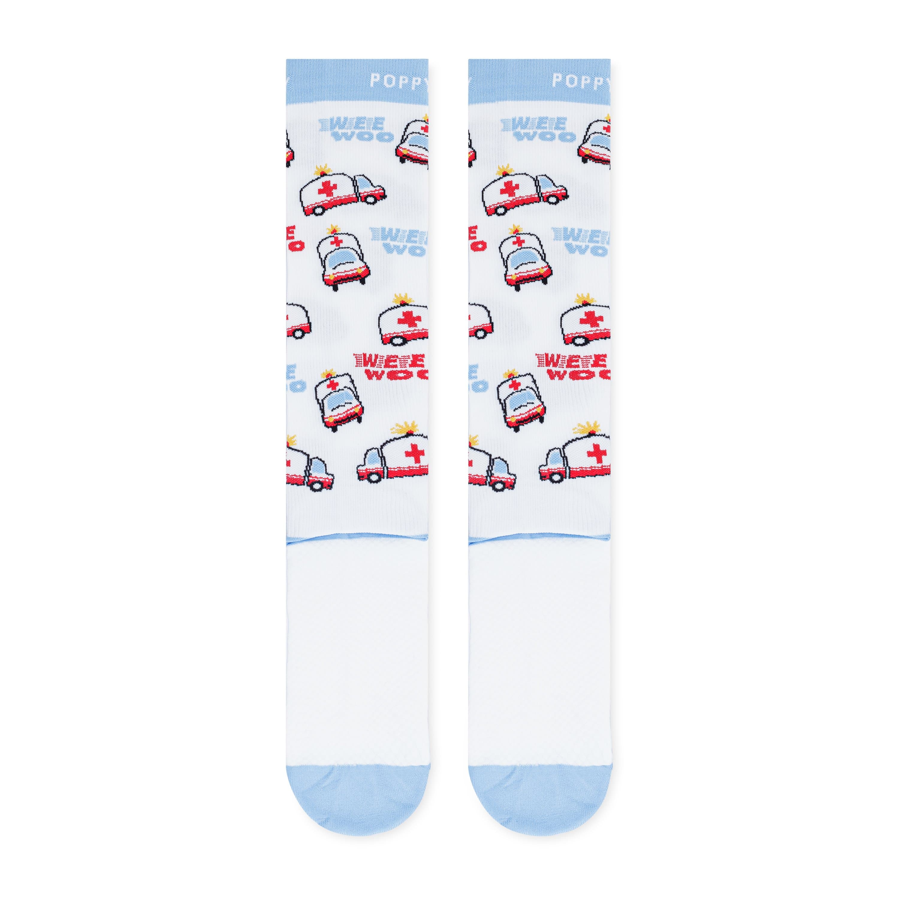 Poppy Scrubs Socks 🎁 Free Gift - Wee Woo Socks