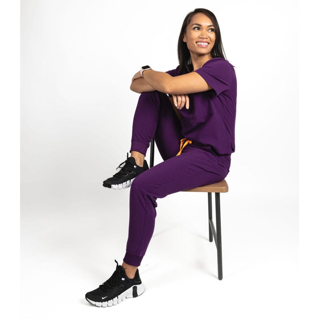 Poppy Scrubs Bottoms The Hatton Jogger