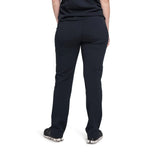 Backside picture of the the Pfeiffer scrub pants in black.